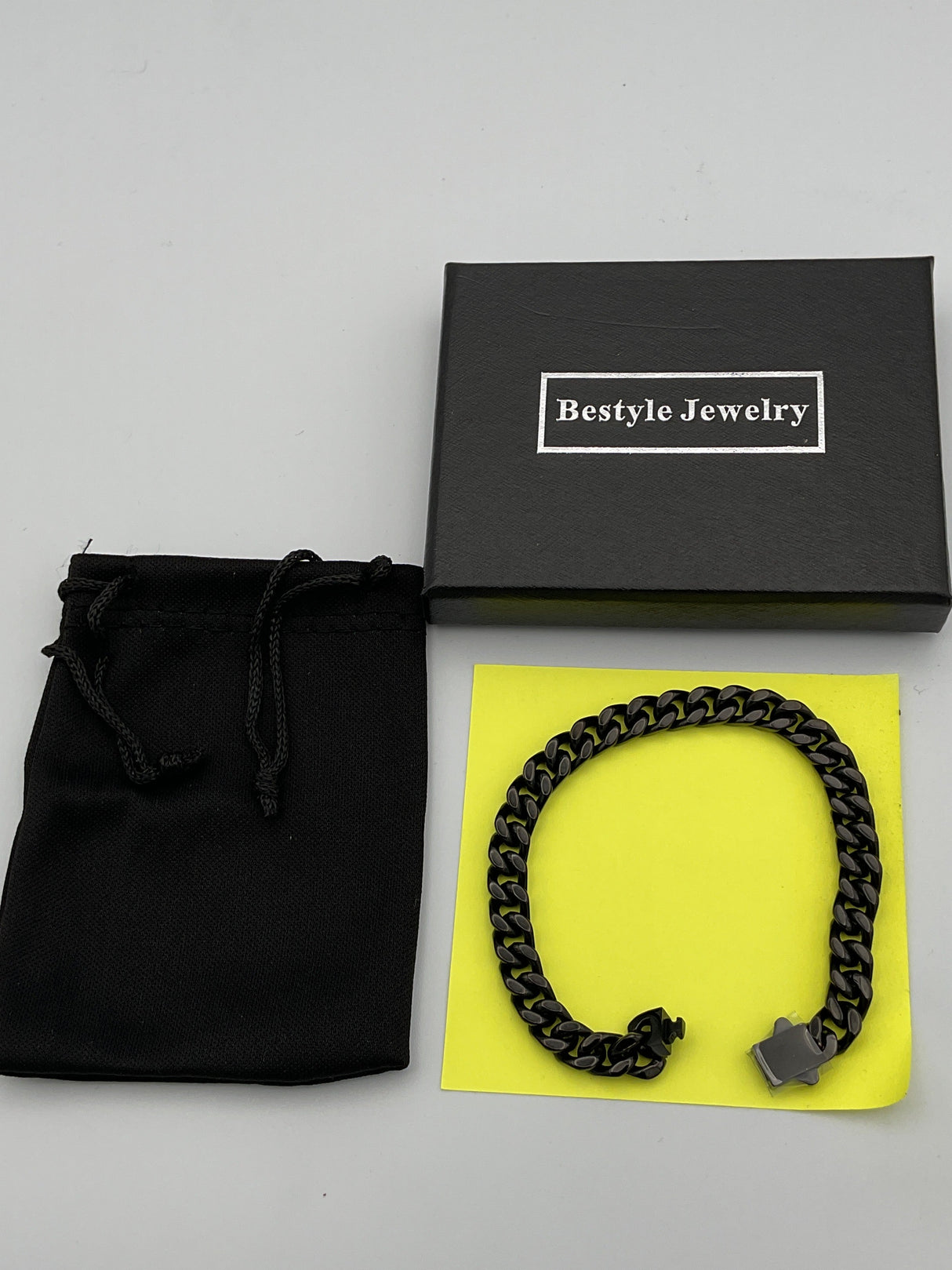 7mm Black Men's Chain