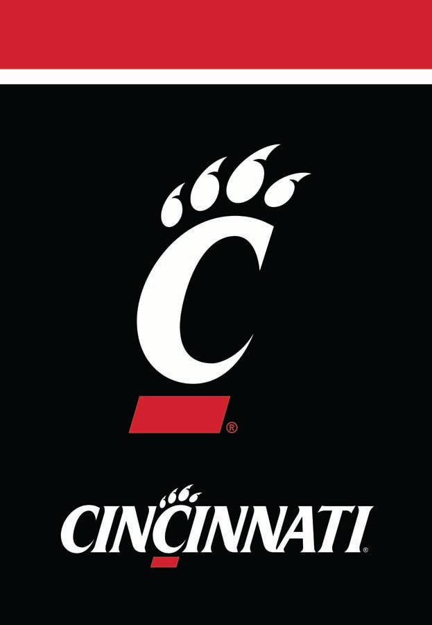 University of Cincinnati NCAA Garden Flag