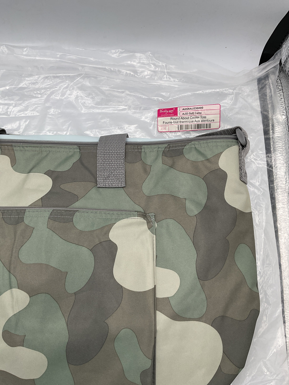 Thirty-One Round About Cooler Tote - Soft Camo