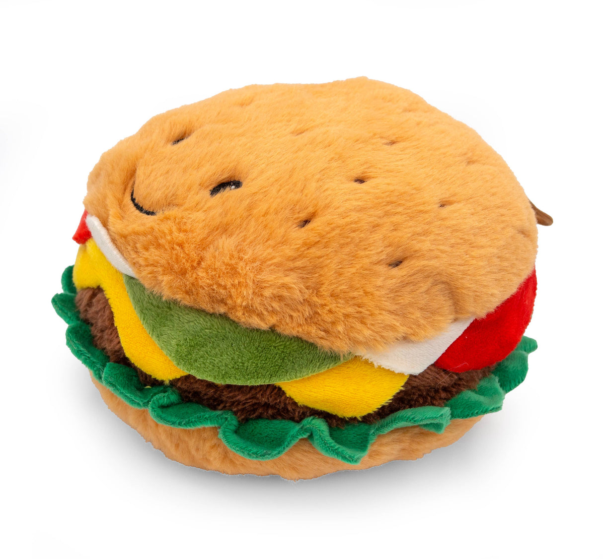 Pet Cheeseburger Dog Toy 5"