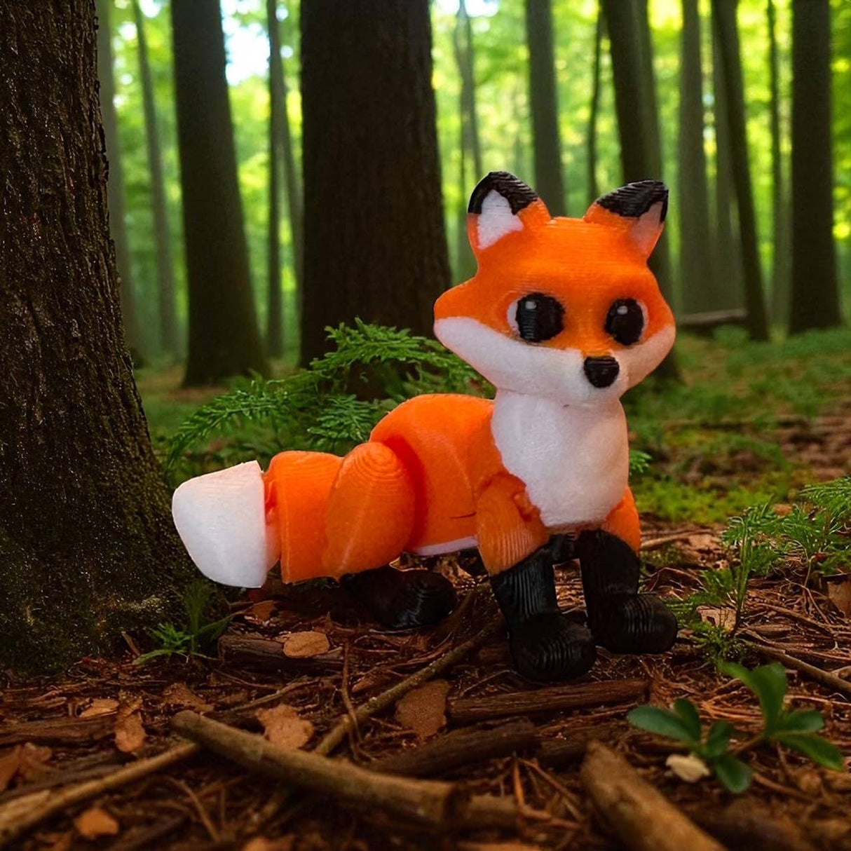 Trixy Fox Mini 3D Printed Animal