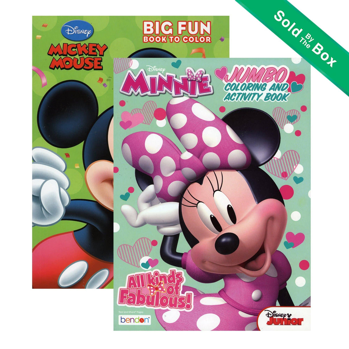 Mickey And Minnie Coloring Book