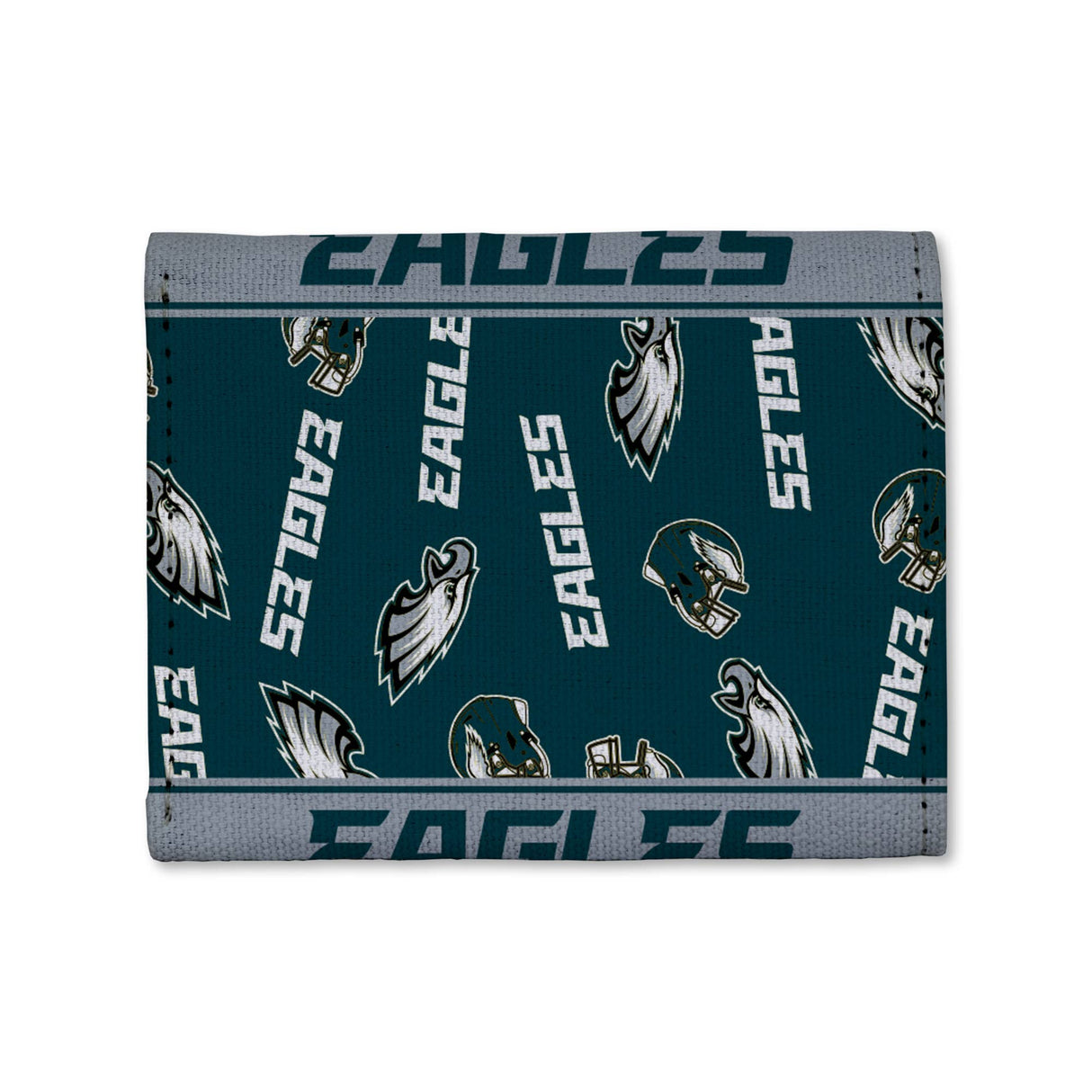 NFL Football Philadelphia Eagles Canvas Trifold Wallet