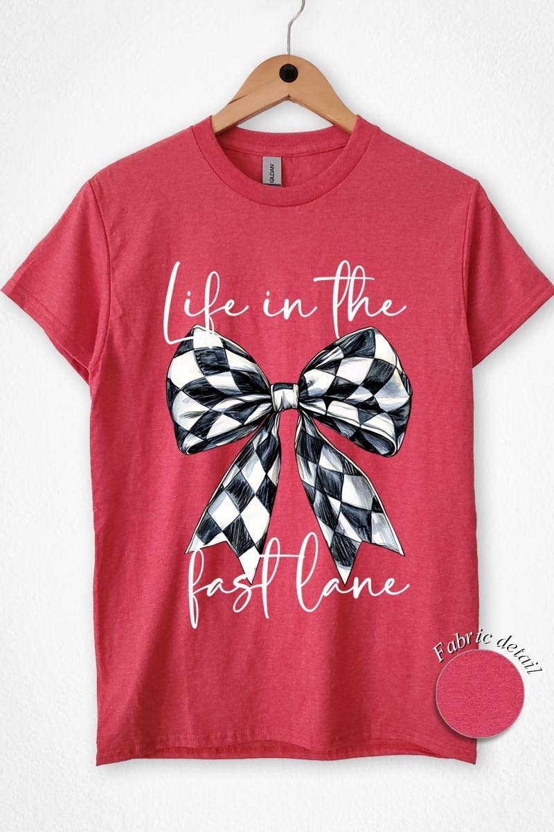 Life in The Fast Lane Graphic Heavy Cotton Tee