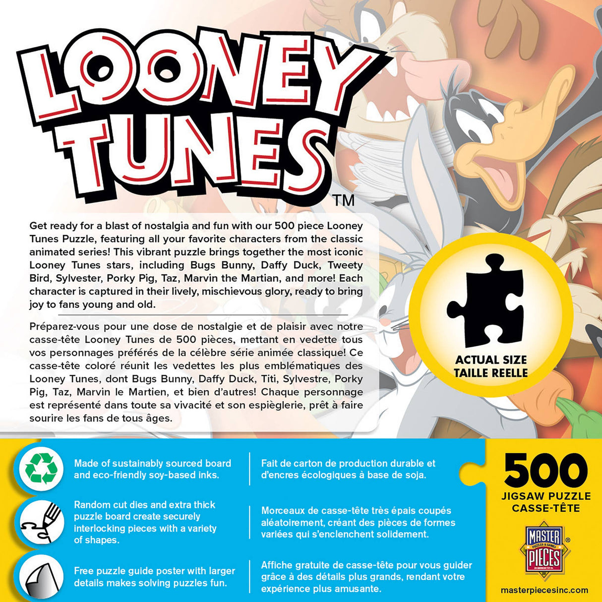 Cartoons - Looney Tunes 500 Piece Puzzle