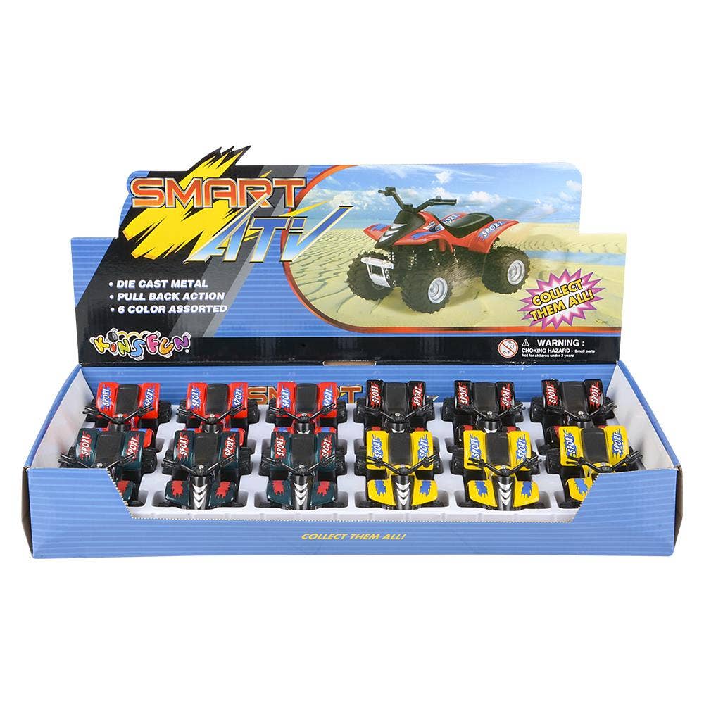 3.75" Diecast Smart Atv