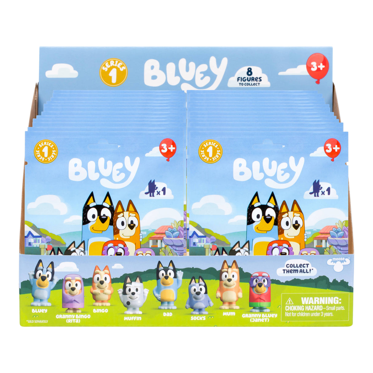 Bluey Mini Figurines Moose Toys