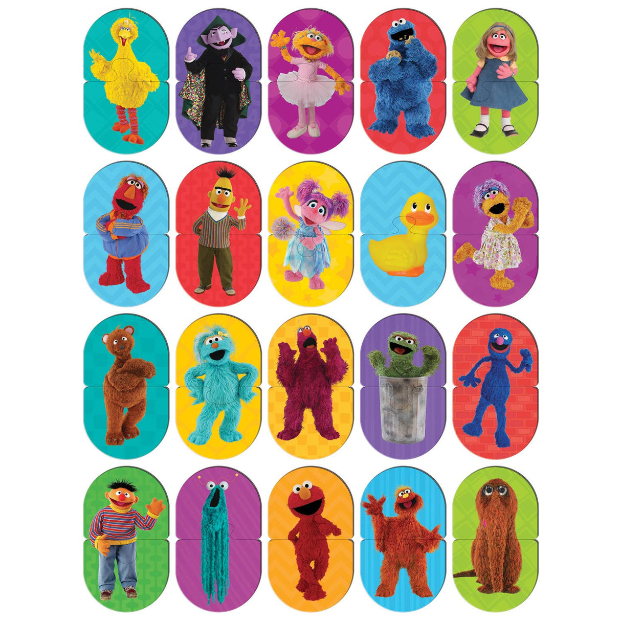 Sesame Street - Heads & Toes Matching Puzzles