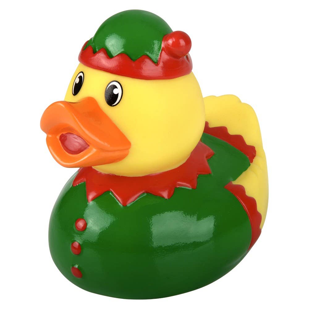 CHRISTMAS RUBBER DUCKIES 3.5"