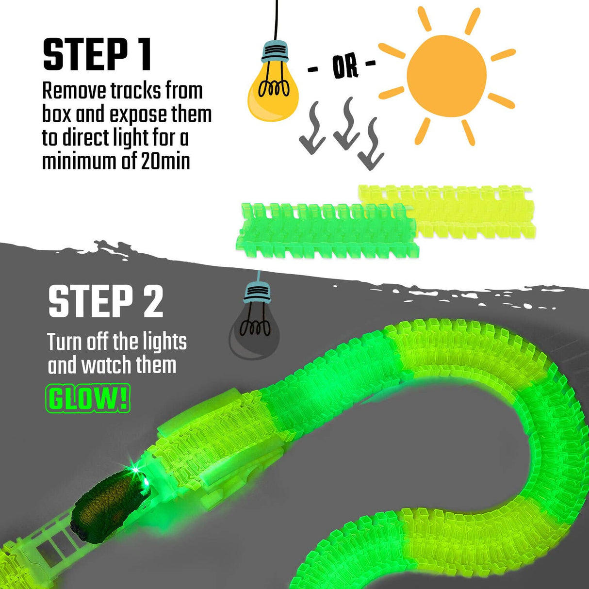 Dinosaur Race Escape Track Playset Toy Gift For Kids, Boys, Girls