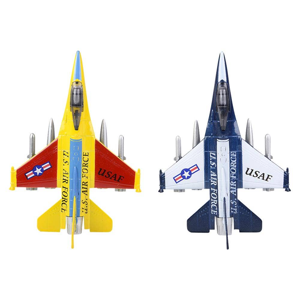7" F-16 Diecast Jet