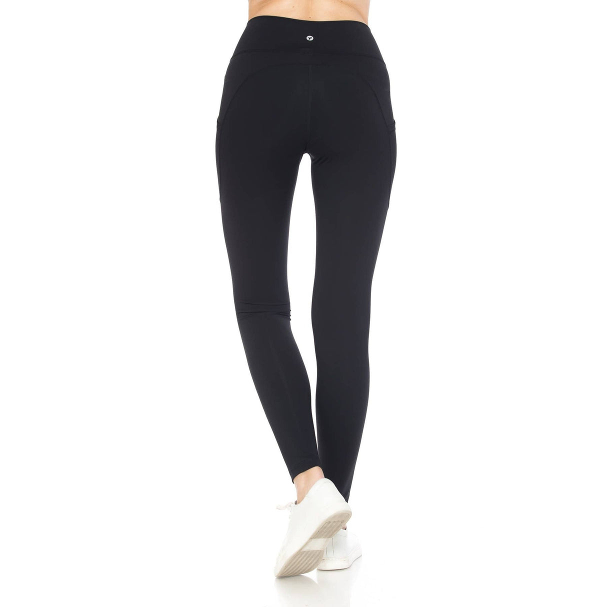 Premium Nylon Activewear Solid Leggings