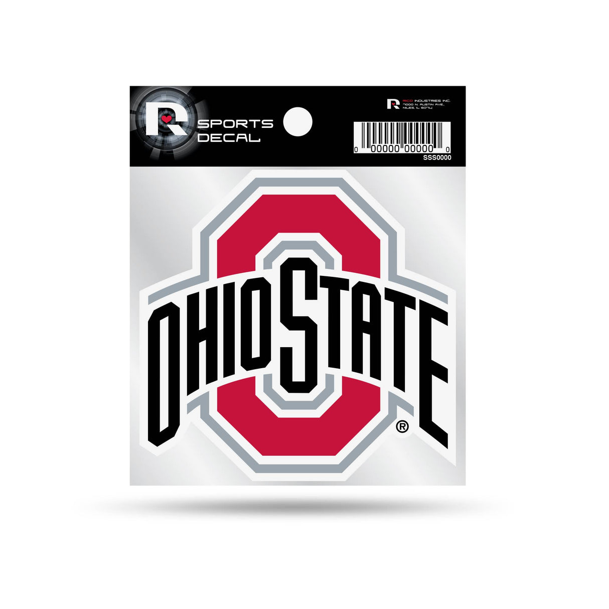 Ohio State 4" x 4" Decal