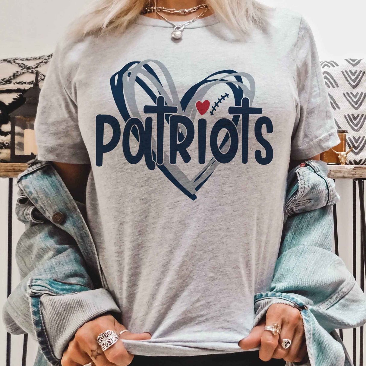 Football TEam Chiefs Bills Bengals Cowboys Rams Graphic Tee