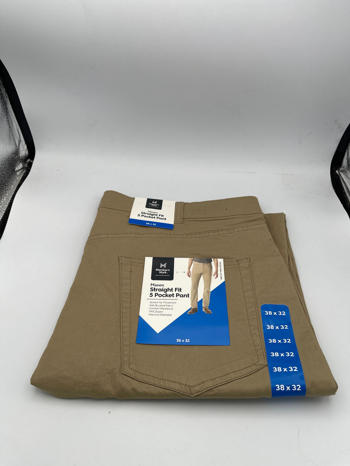 Member Mark Straight Fit 5 Pocket Pants