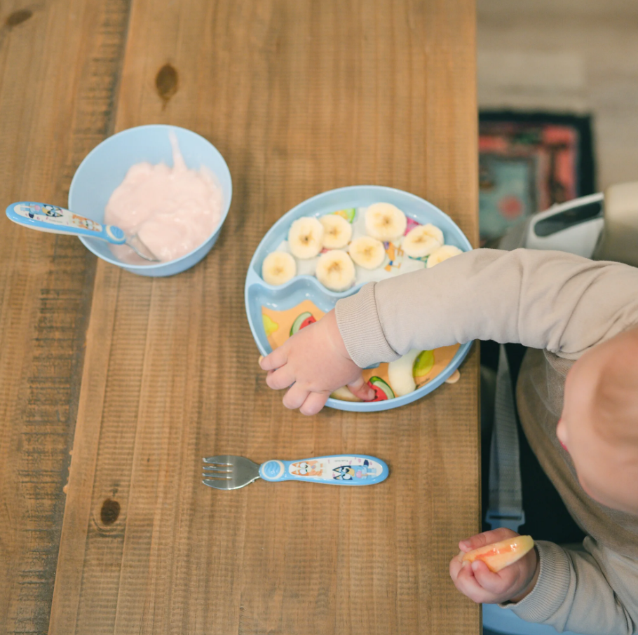 TOMY Bluey 3-Piece Mealtime Set