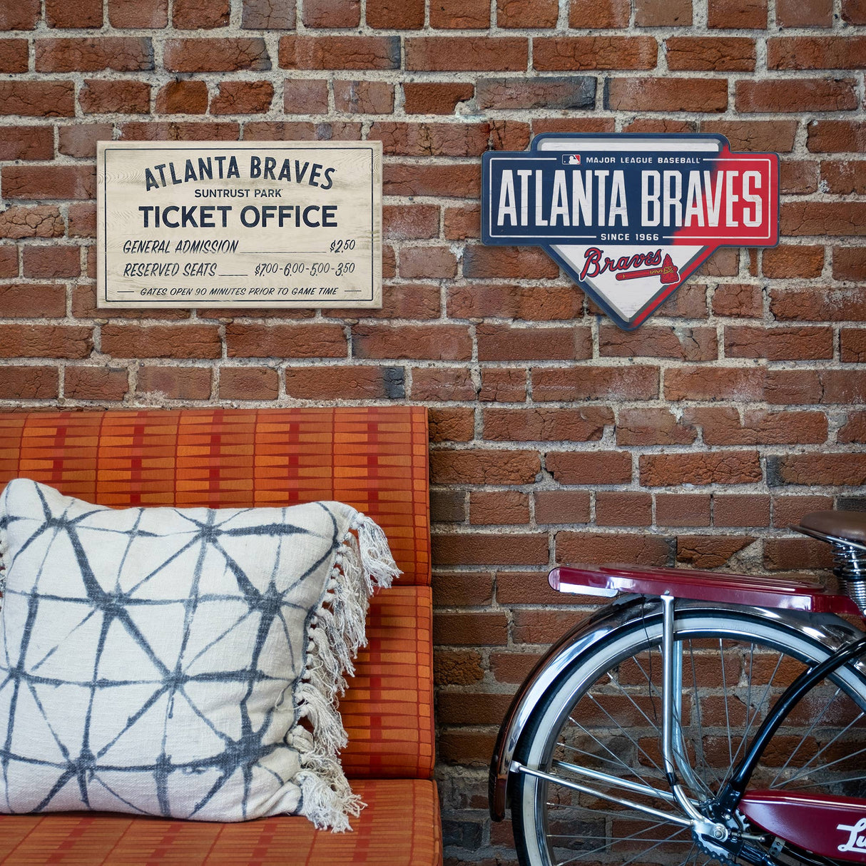Atlanta Braves Base Wall Decor