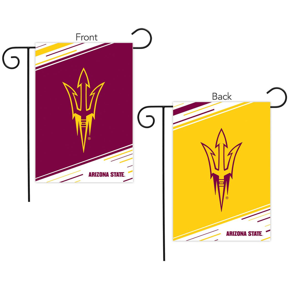 Arizona State University Ncaa Licensed Garden Flag