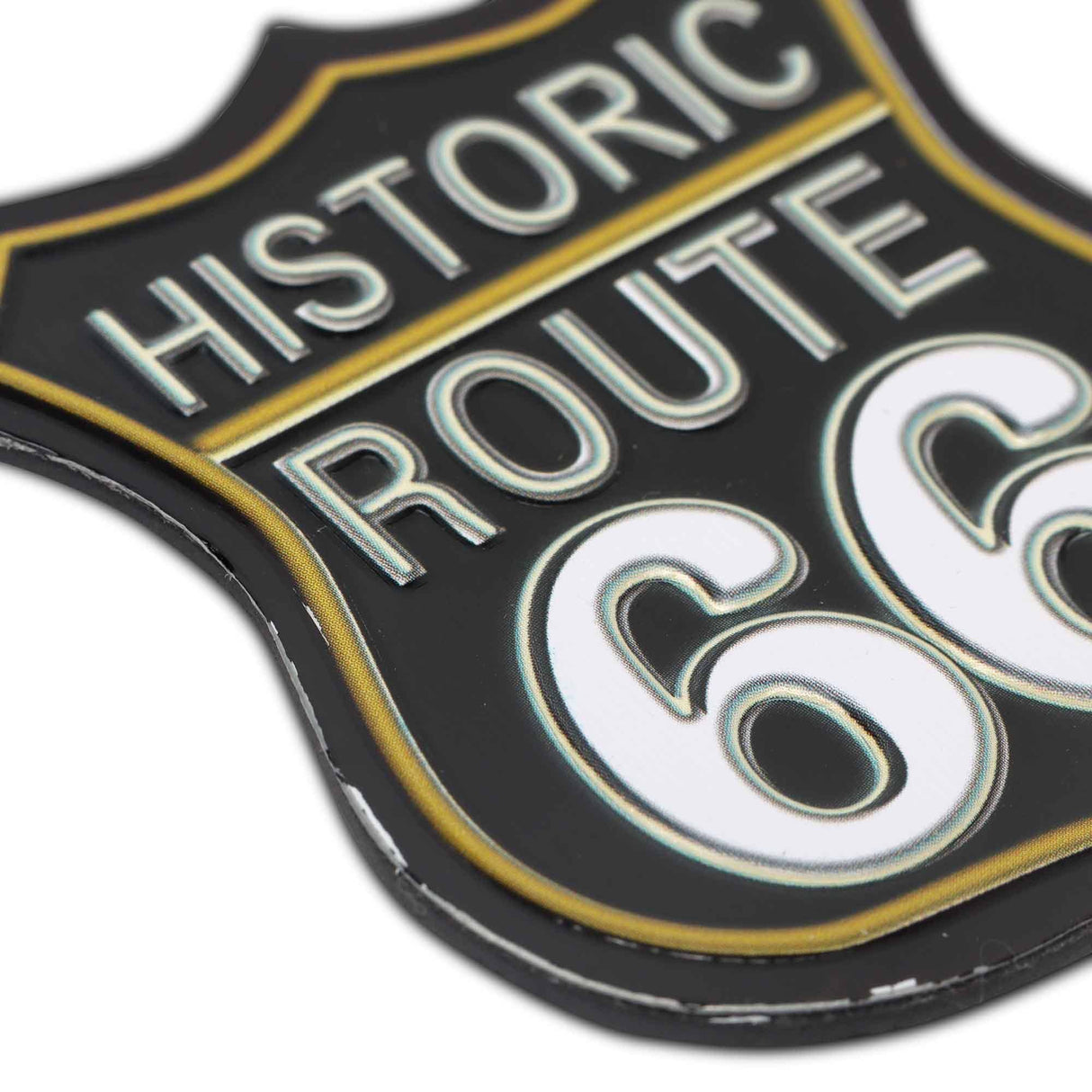 Route 66 Embossed Metal Magnet