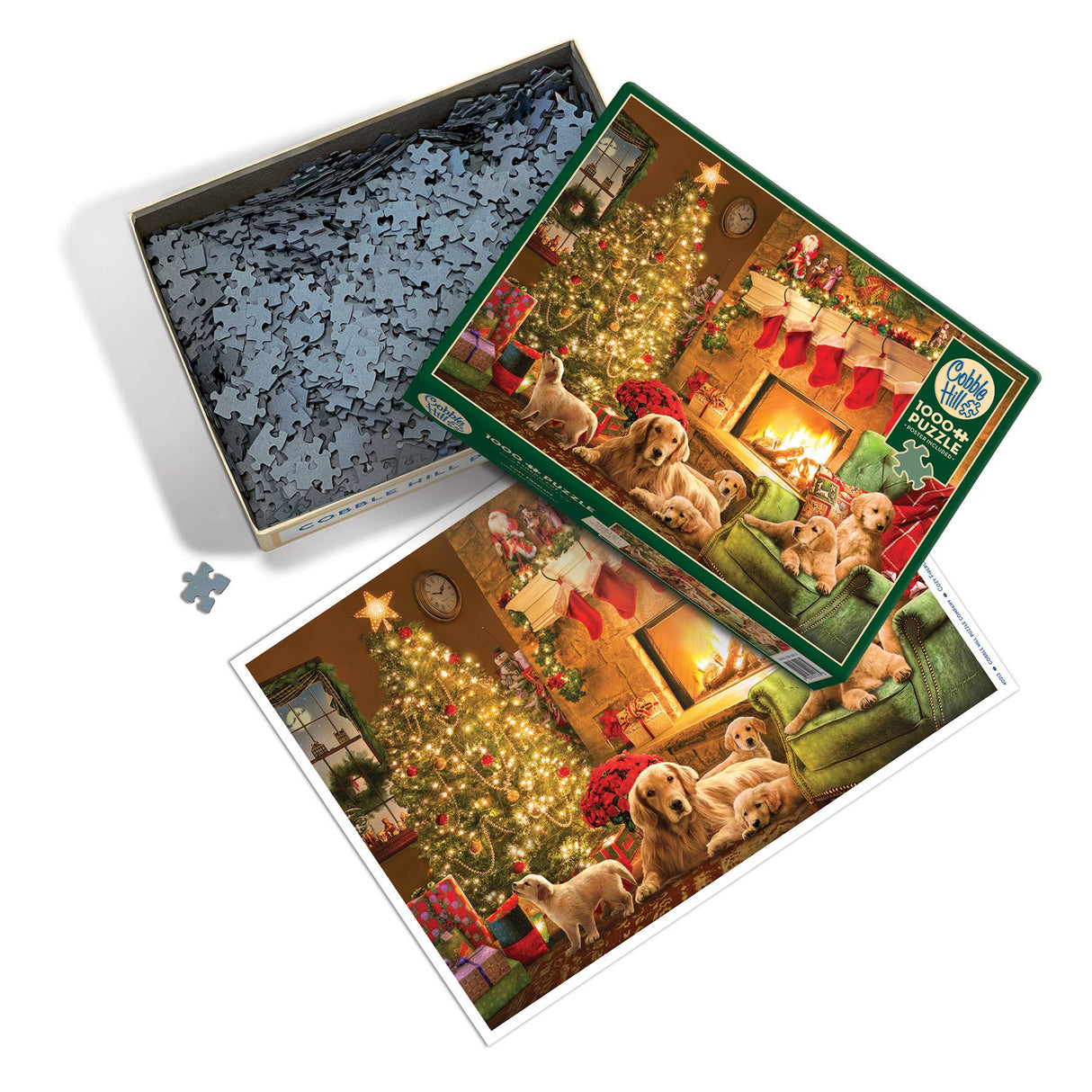 Cozy Fireplace 1000pc puzzle