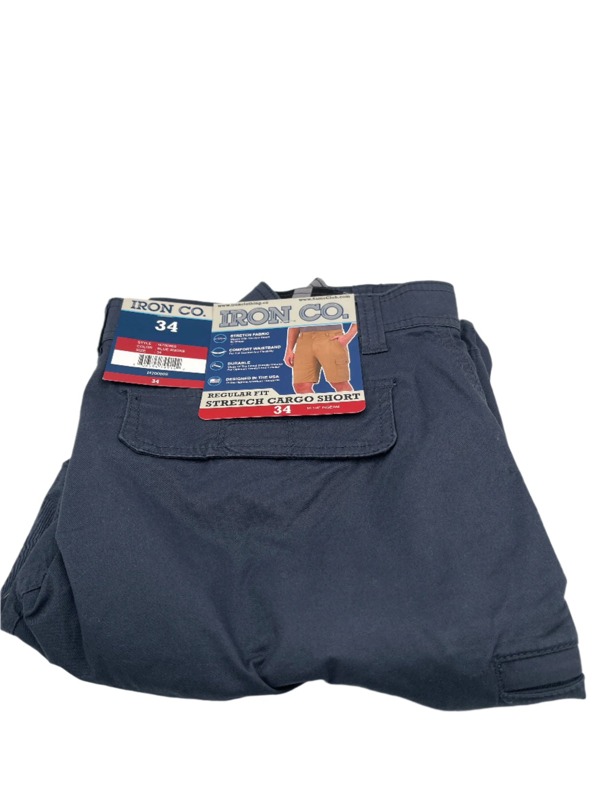 Iron Co Regular Fit Cargo Shorts