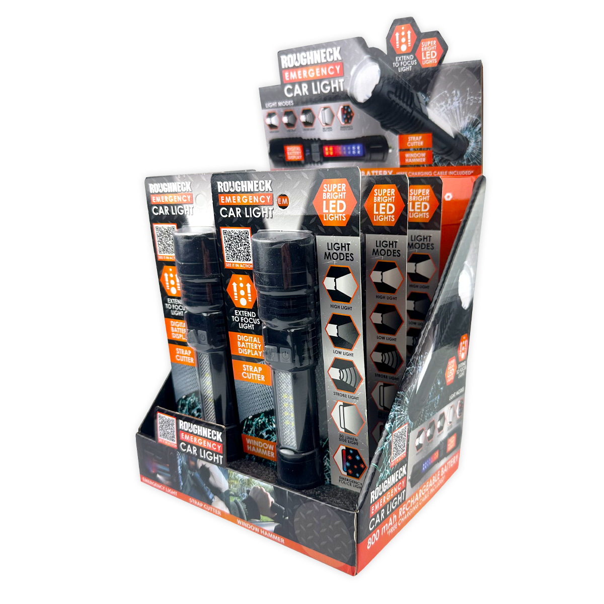 Roughneck Emergency Car LED Light Multi Tool