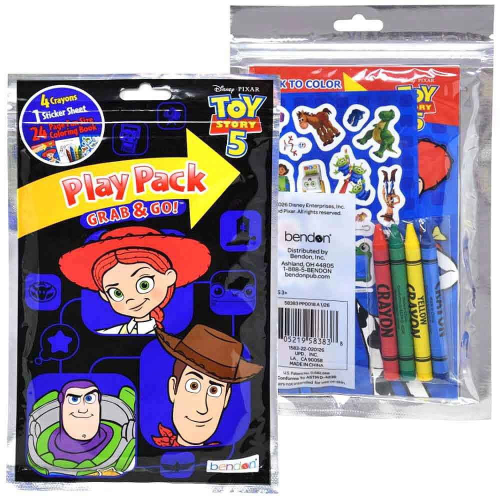 TOY STORY 5 GRAB N GO PLAY PACK, 58383