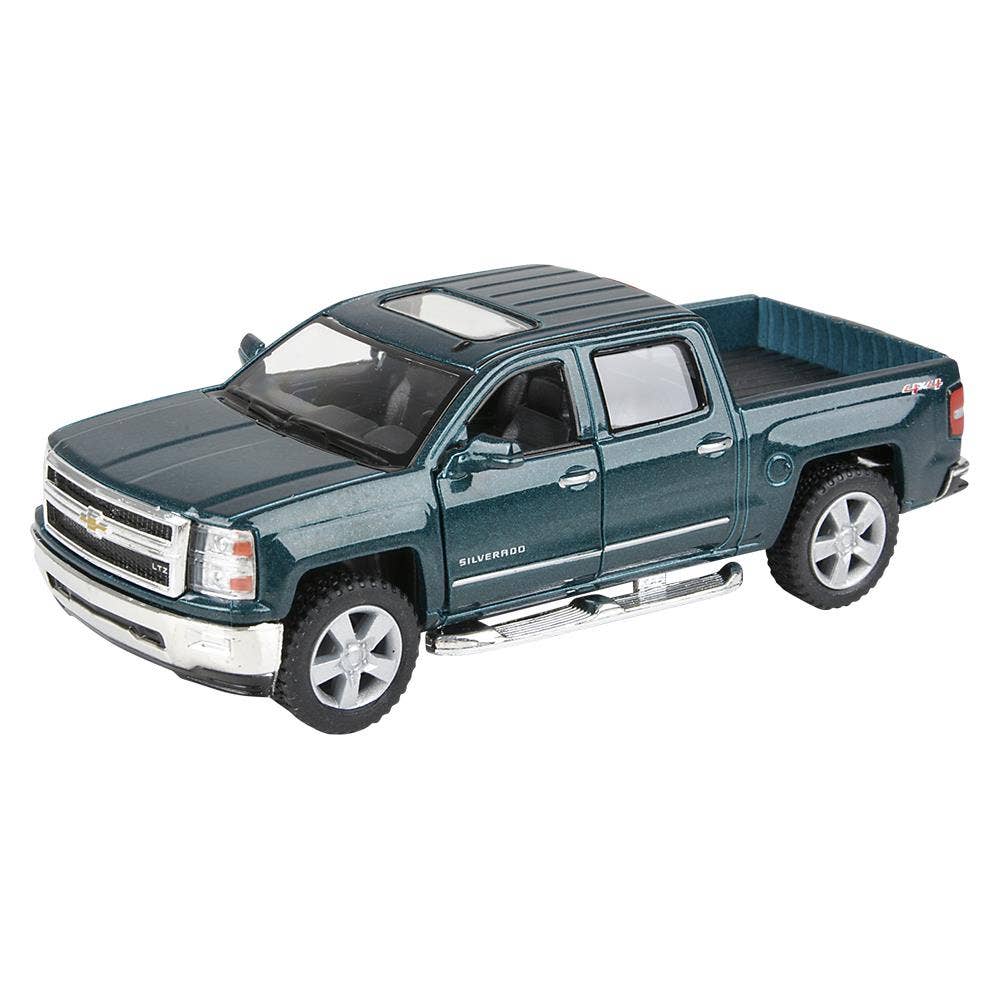 5" Diecast Pull Back 2014 Chevy Silverado 12/Disp