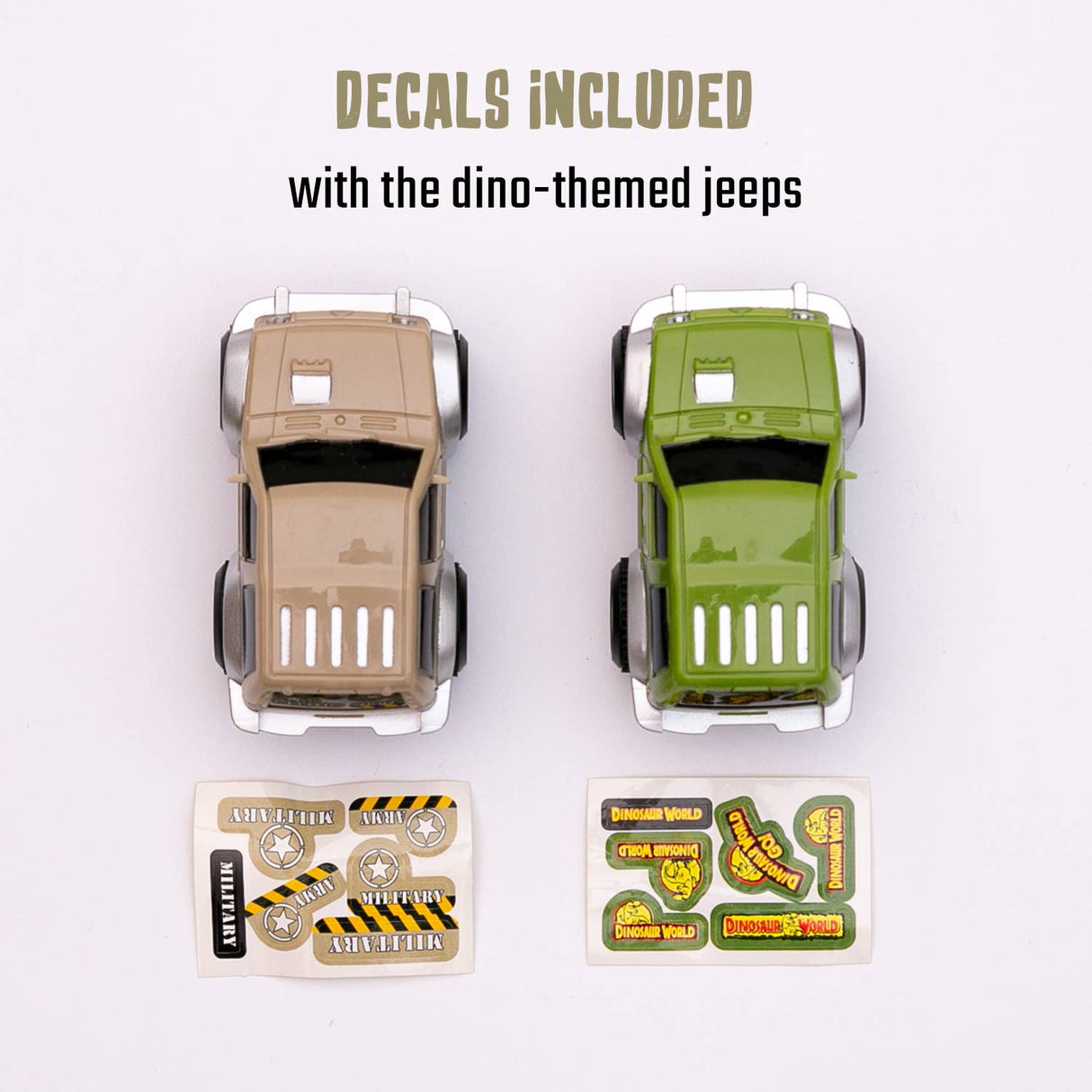 6 Piece Battery Power Toy Race Car Truck Jeep Collection Set