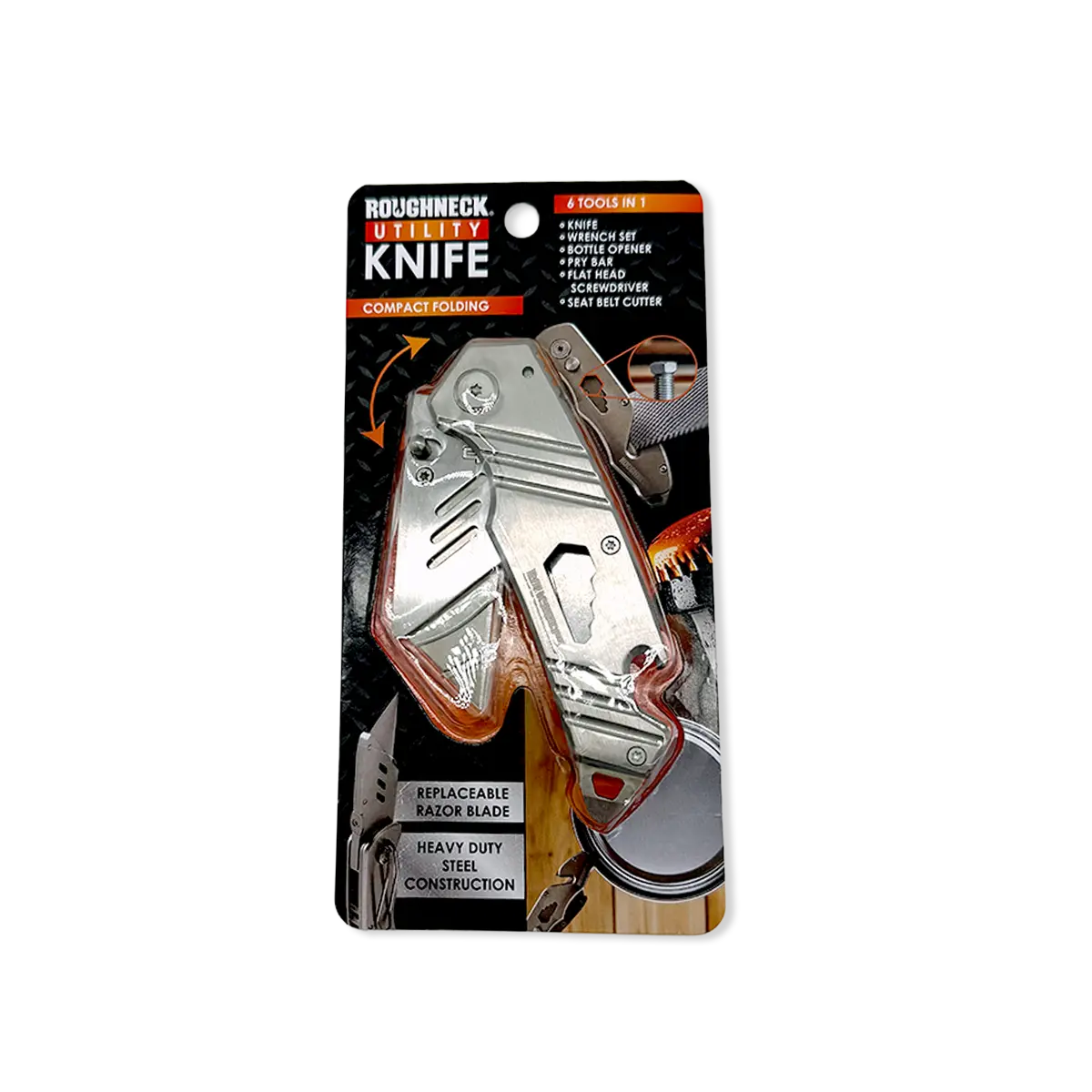 Roughneck 5 Tools in 1 Utility Knife