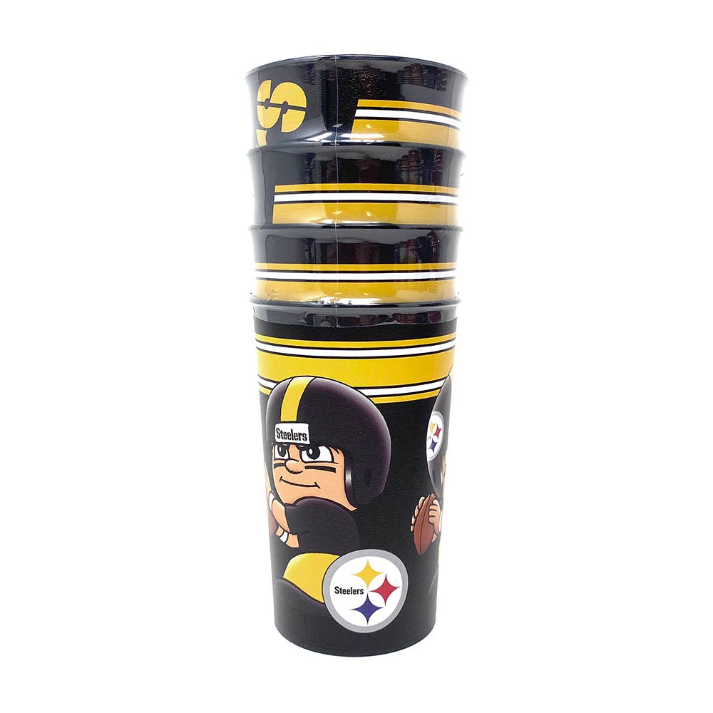 Pittsburgh Steelers Party Cup 4-Pack