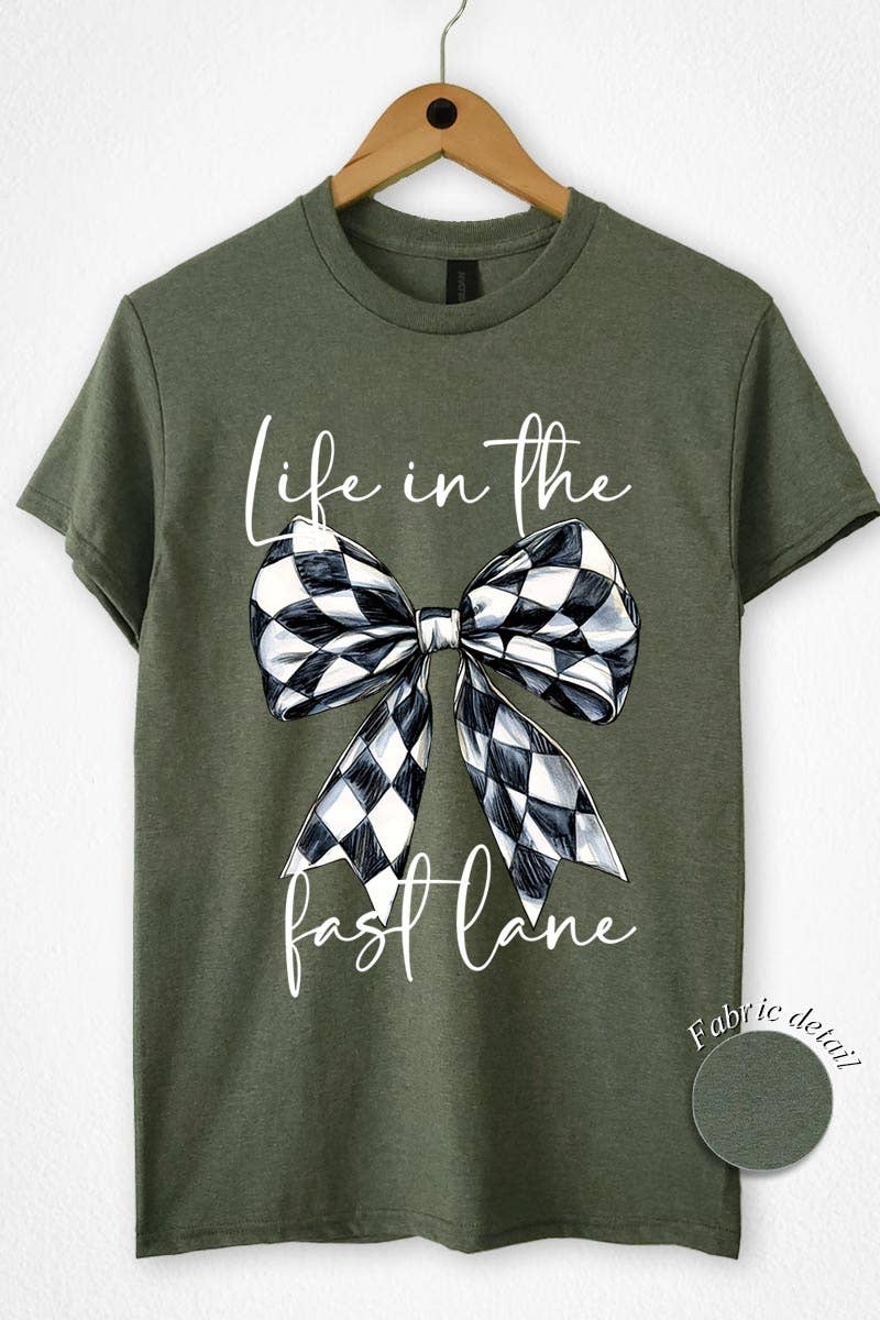 Life in The Fast Lane Graphic Heavy Cotton Tee