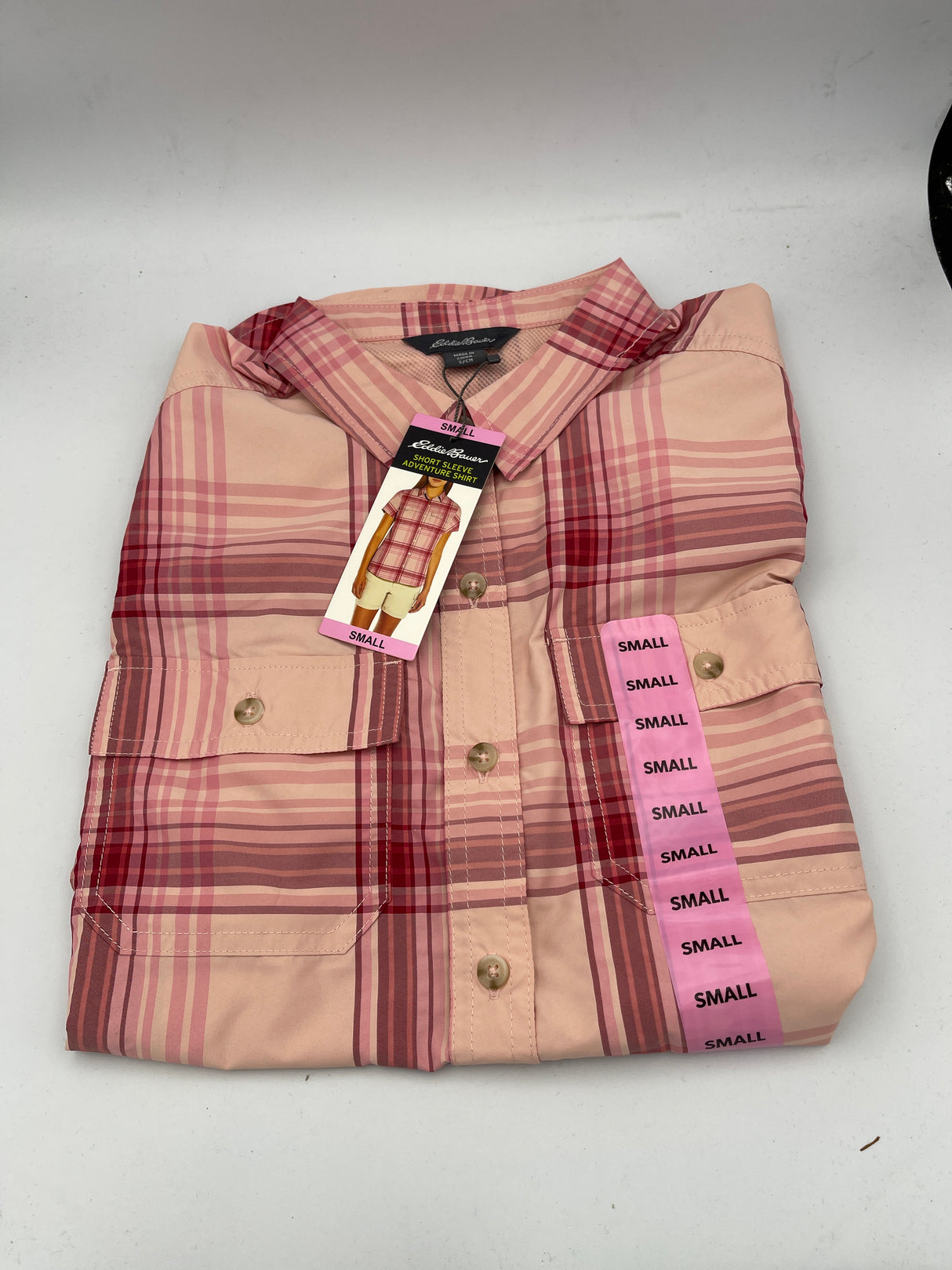 Women's Eddie Bauer Short Sleeve Button Up Shirt