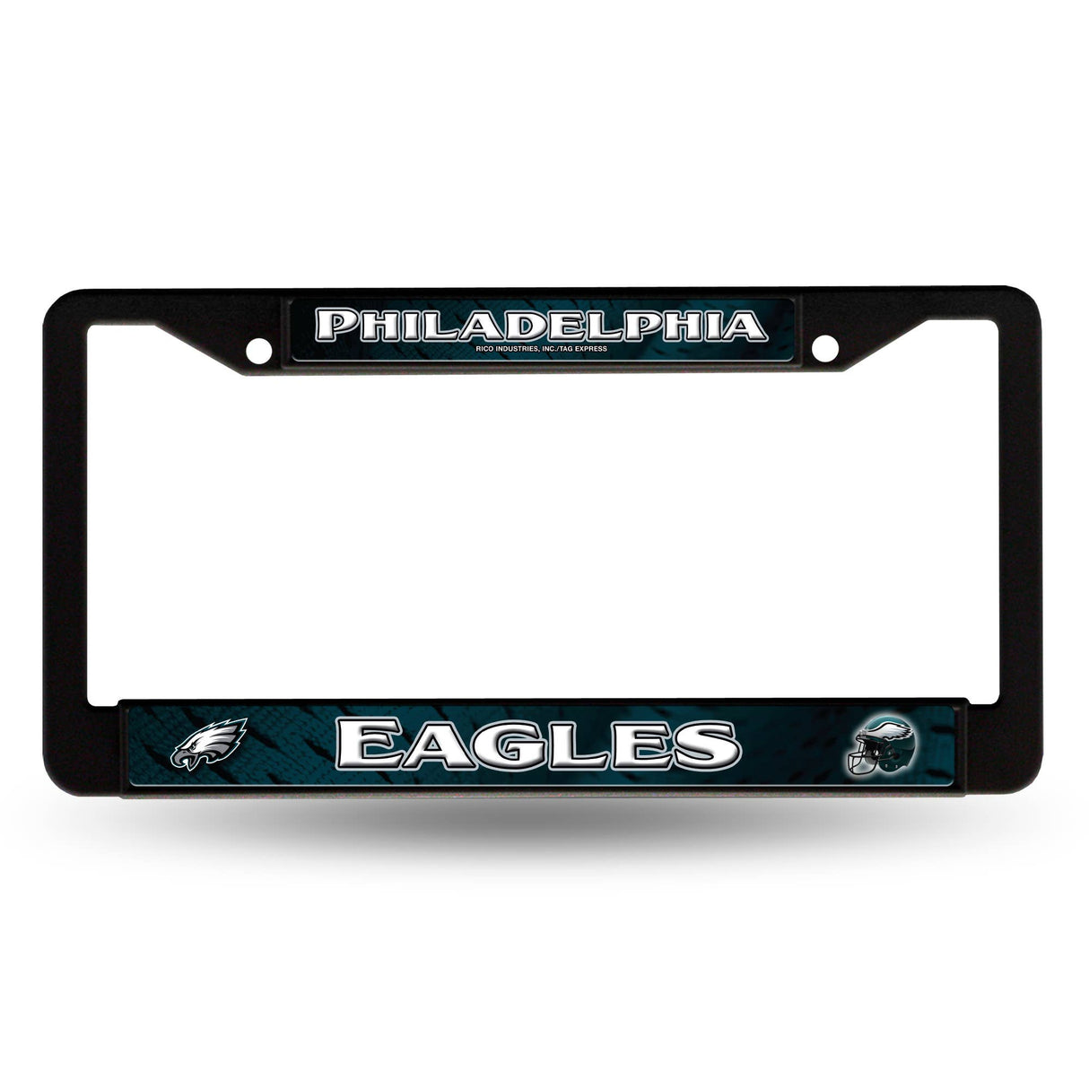 NFL Philadelphia Eagles Black Plastic Auto Frame