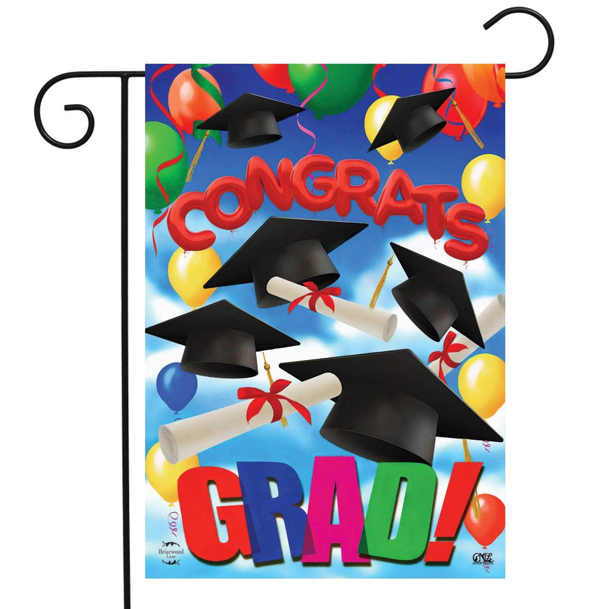 Congrats Graduation Garden Flag