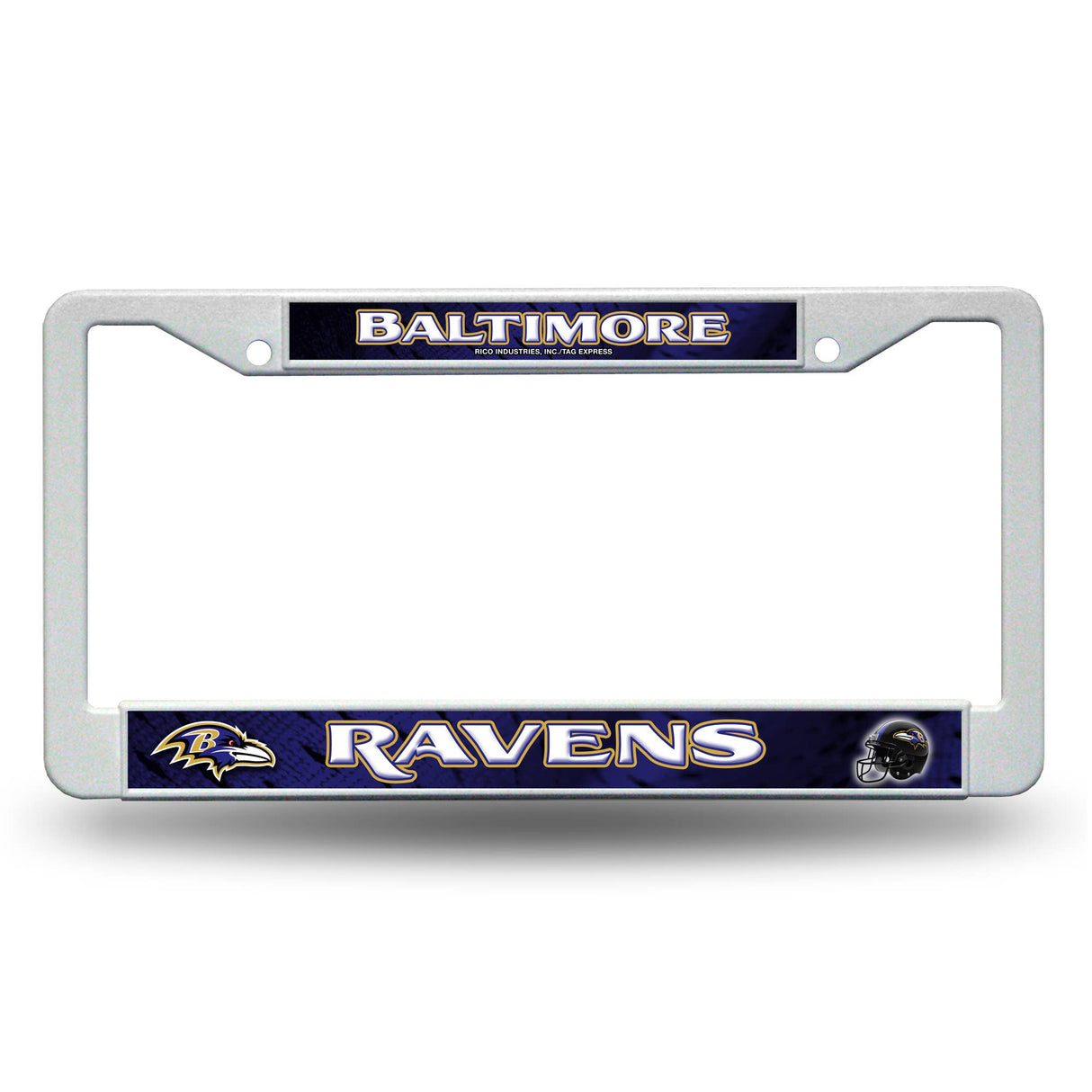 NFL Baltimore Ravens Plastic Auto Frame
