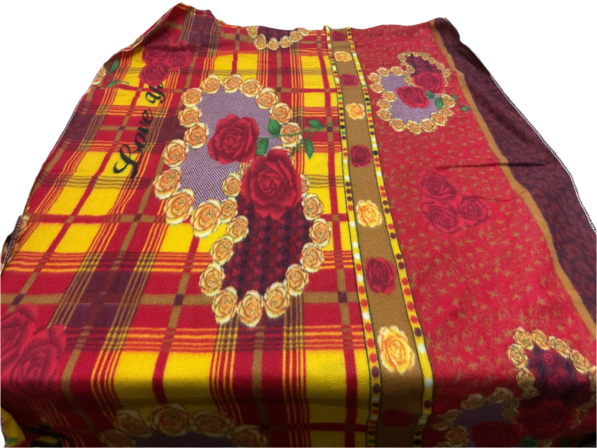 27" x 40" Assorted Pattern Cozy Pet Blanket