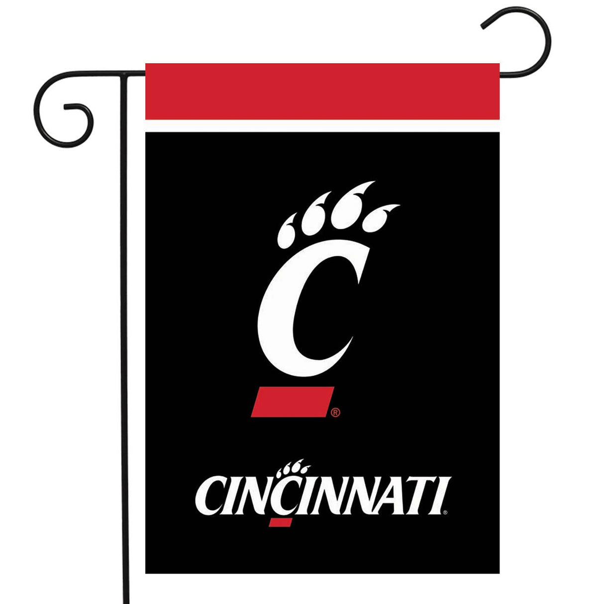 University of Cincinnati NCAA Garden Flag