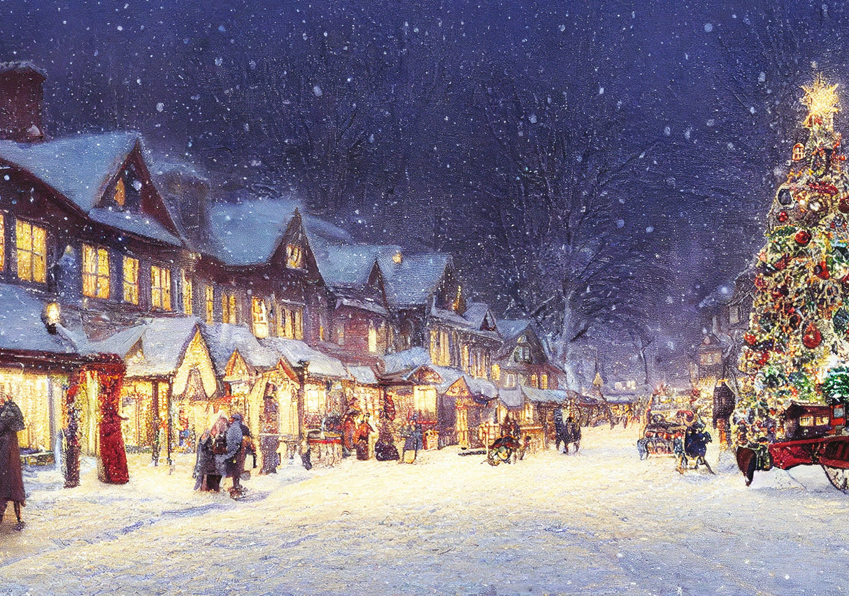 500 Piece Puzzle - Holiday Village
