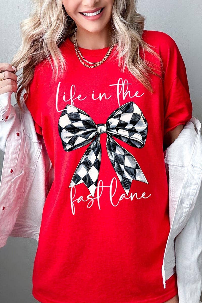 Life in The Fast Lane Graphic Heavy Cotton Tee