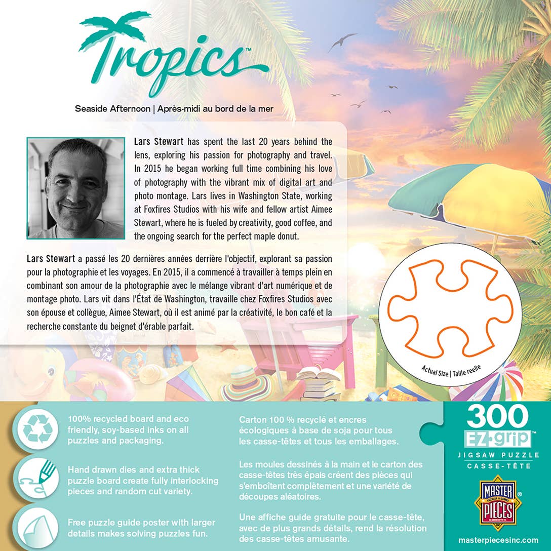 Tropics - Seaside Afternoon 300 Piece EZ Grip Puzzle