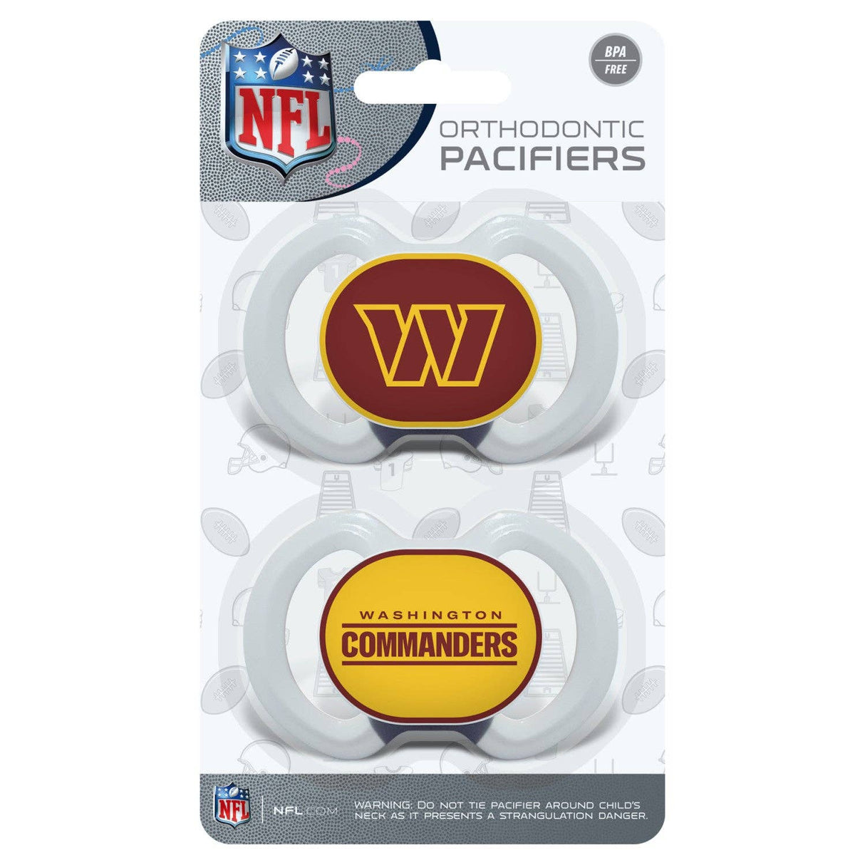 Washington Commanders - Pacifier 2-Pack