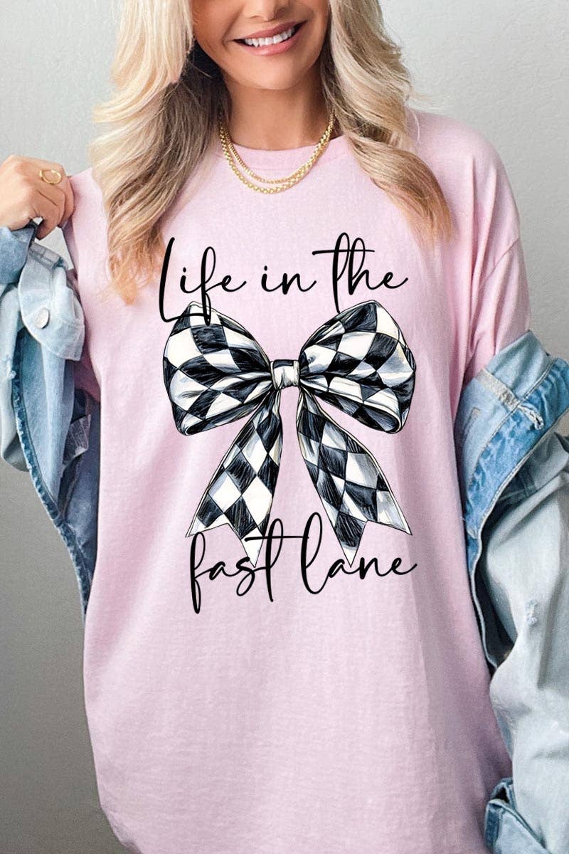 Life in The Fast Lane Graphic Heavy Cotton Tee