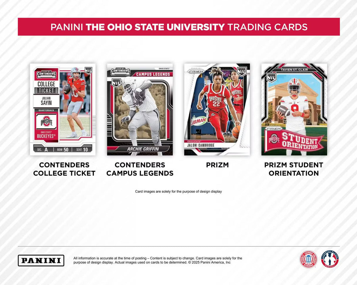 2024-25 Panini Ohio State University NIL 24ct. Blaster Box