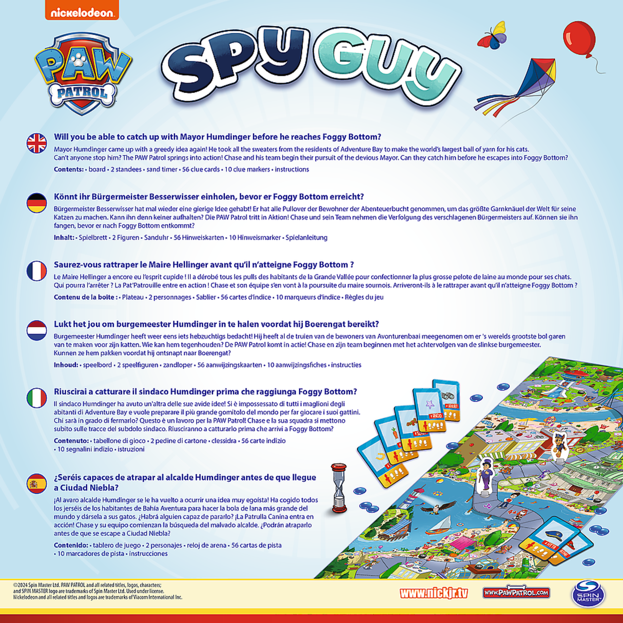 Lookout Spy Guy Paw Patrol Game