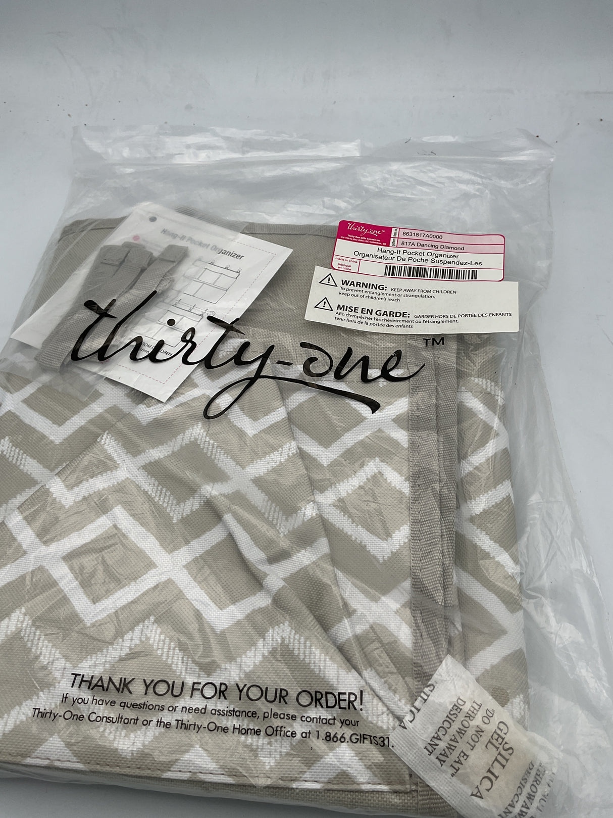 Thirty-One Hang-It Pocket Organizer