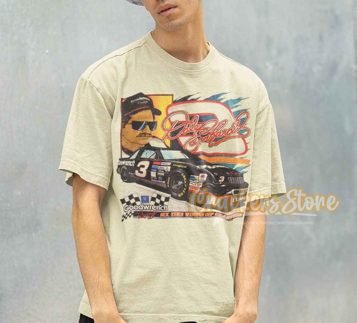 Vintage 90s Dale Earnhardt Nascar Racing Graphic Tee