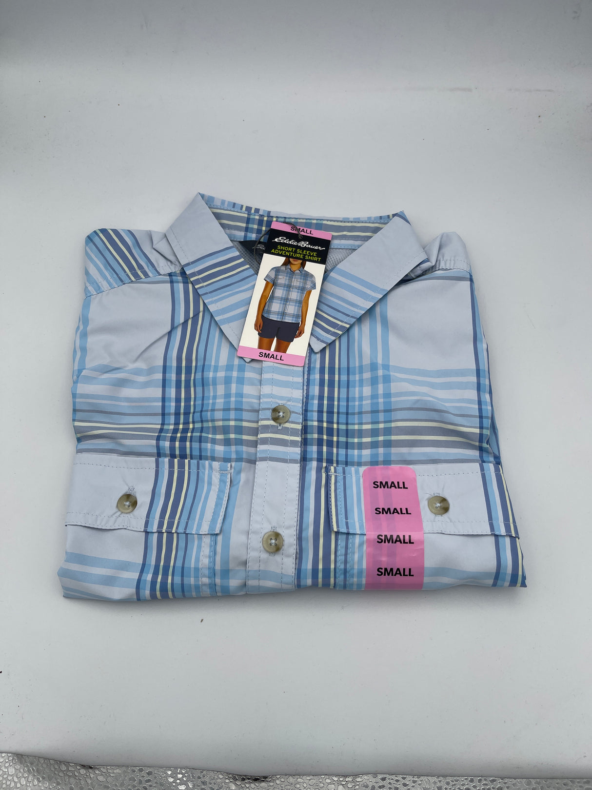 Women's Eddie Bauer Short Sleeve Button Up Shirt