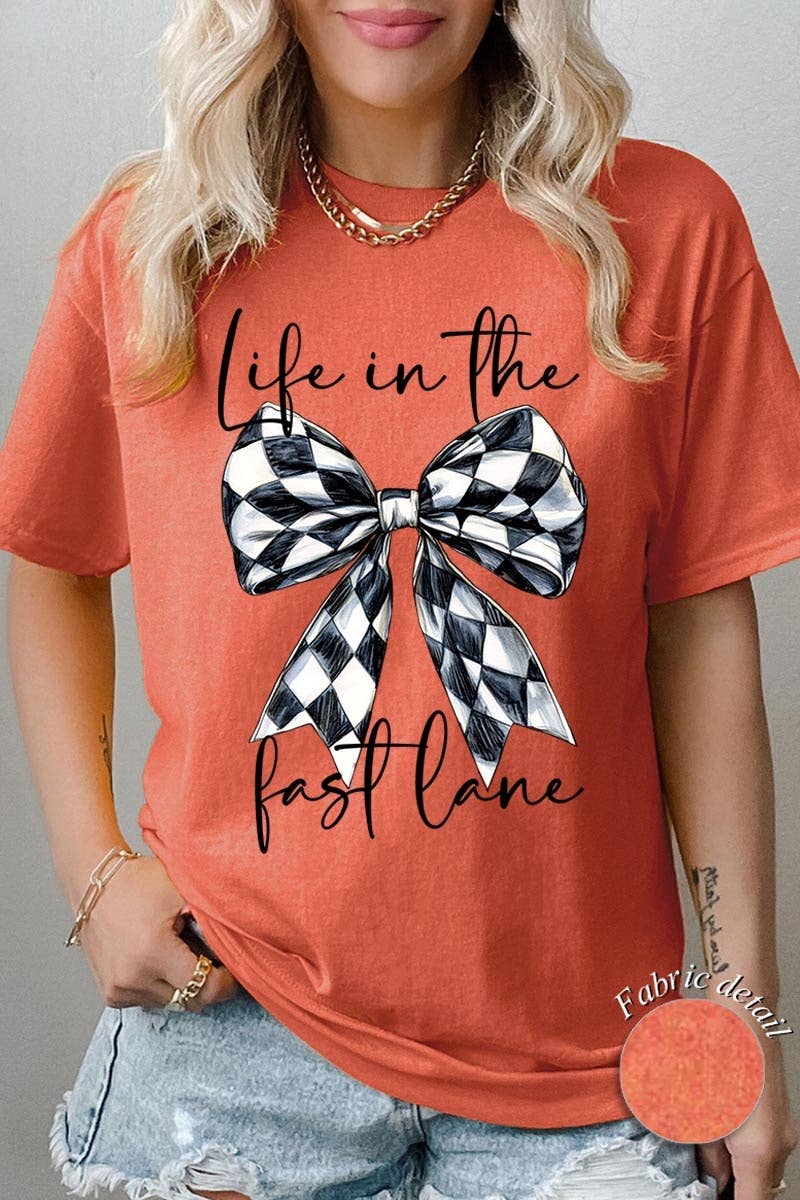 Life in The Fast Lane Graphic Heavy Cotton Tee