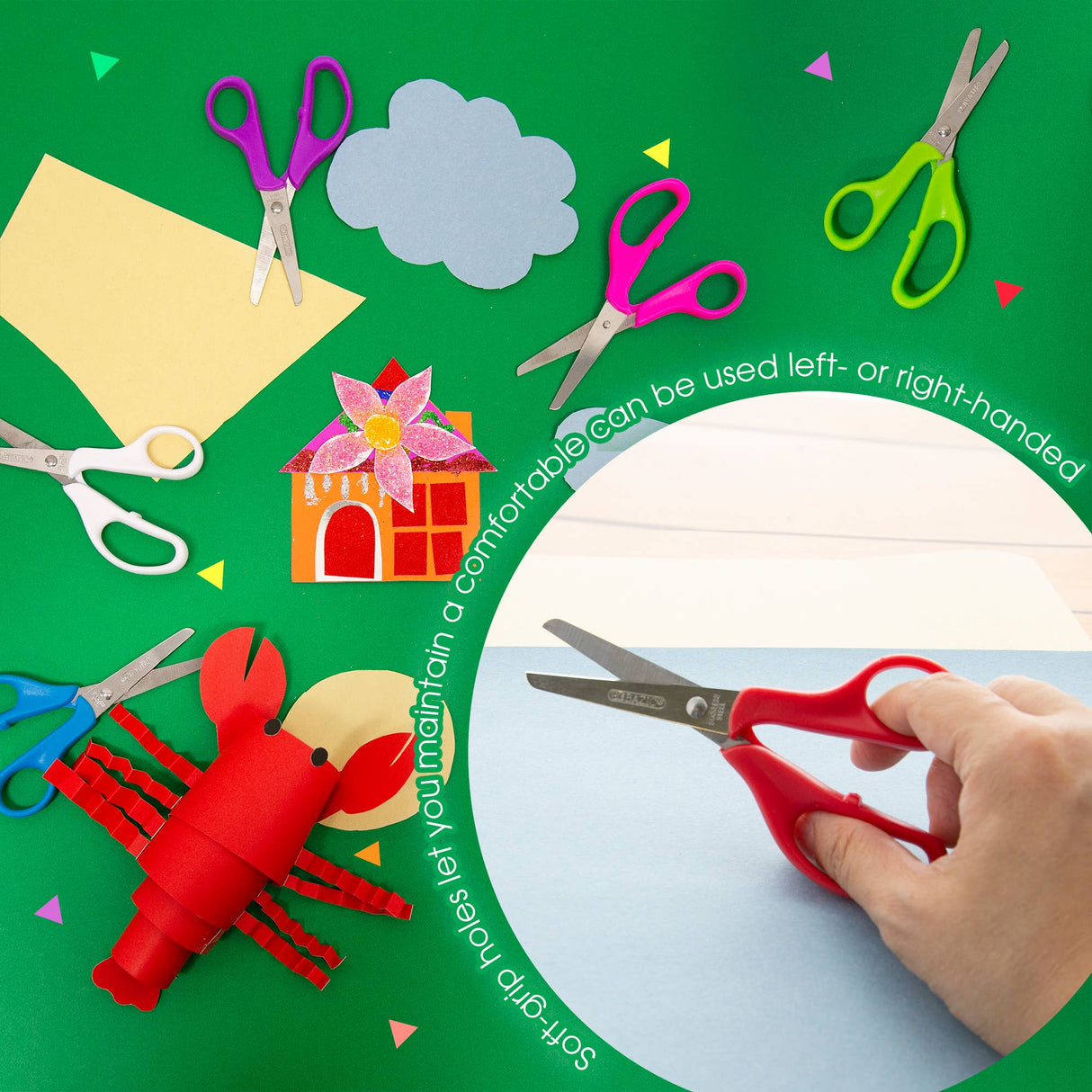 School Scissors 5" Blunt Tip